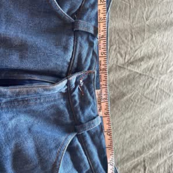 Stylish Blue Wide-Leg Pants - Picture 3 of 8